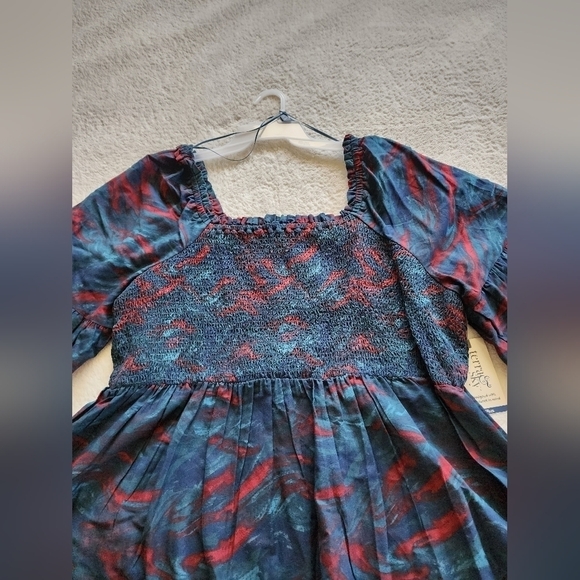 NEW plus size women's Bell Sleeve Smock Top / blouse size 2x (20w-22w) - Picture 2 of 6